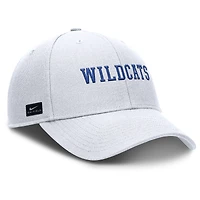 Men's Nike White Kentucky Wildcats 2025 On-Field Rise Performance Adjustable Hat