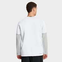 T-shirt Nike blanc à manches longues Kentucky Wildcats 2025 Sideline Coach Therma-FIT pour homme