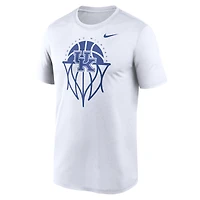 T-shirt Nike Dri-FIT blanc Kentucky Wildcats Basketball Icon Legend pour homme