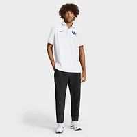 Men's Nike White Kentucky Wildcats Coaches Sideline Dri-FIT Polo