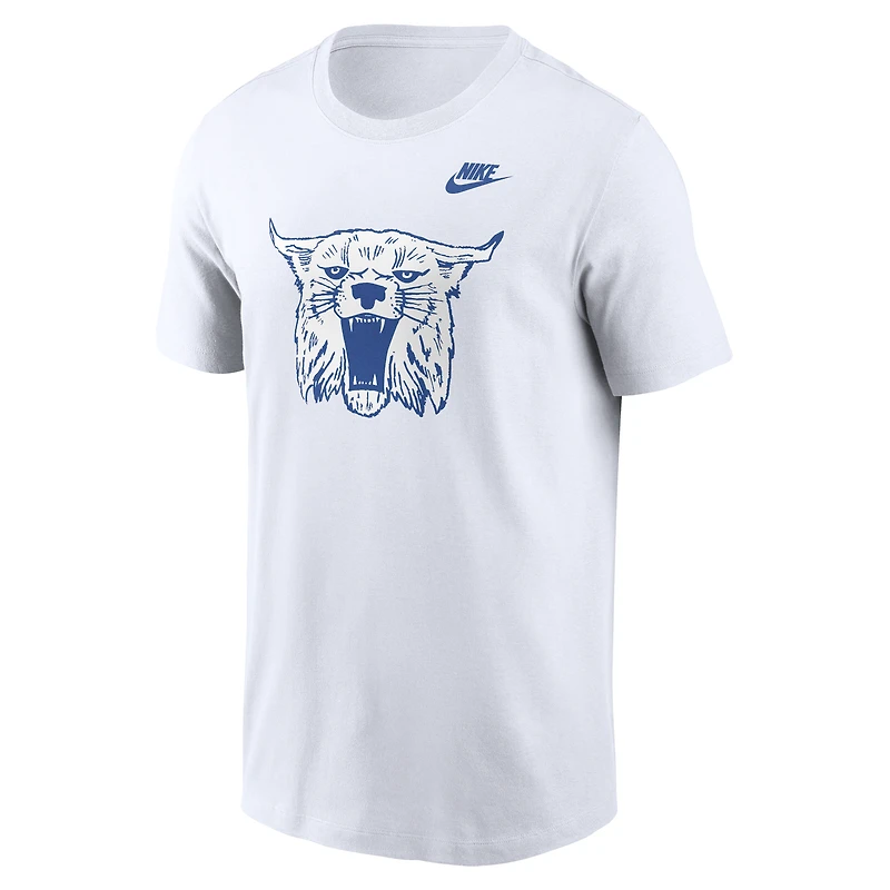 T-shirt Nike blanc avec logo alternatif Legacy des Wildcats du Kentucky pour homme