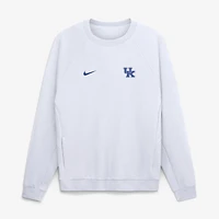 Men's Nike White Kentucky Wildcats Premium Performance Raglan Dri-FIT Sweatshirt