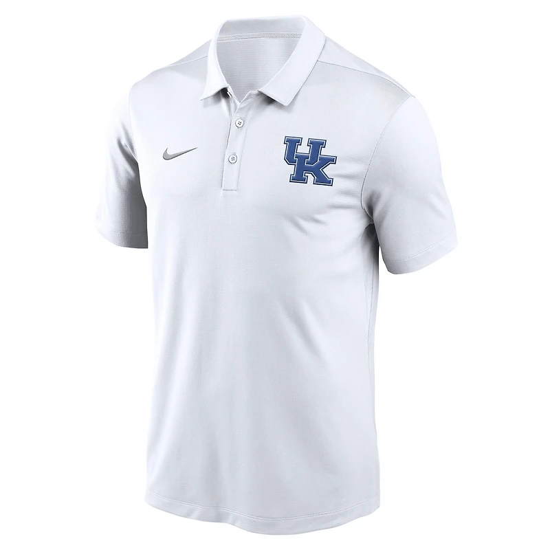 Polo Nike Dri-FIT blanc Kentucky Wildcats Primetime Franchise pour homme