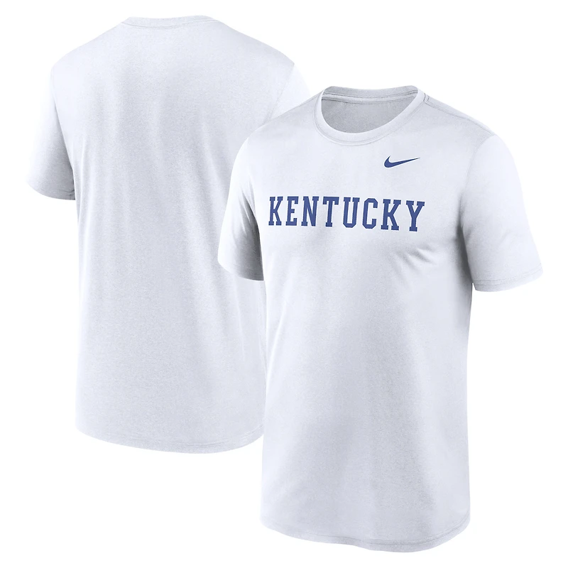 Men's Nike Royal Kentucky Wildcats Primetime Legend Wordmark T-Shirt