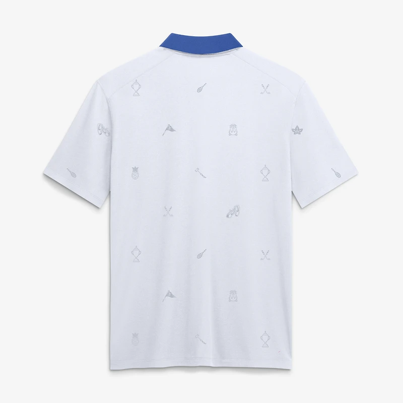 Polo Nike Dri-FIT blanc Kentucky Wildcats à motif Vapor pour homme