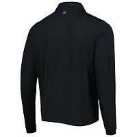 Haut à glissière quart de performance Perth Kentucky Wildcats Peter Millar pour homme, noir