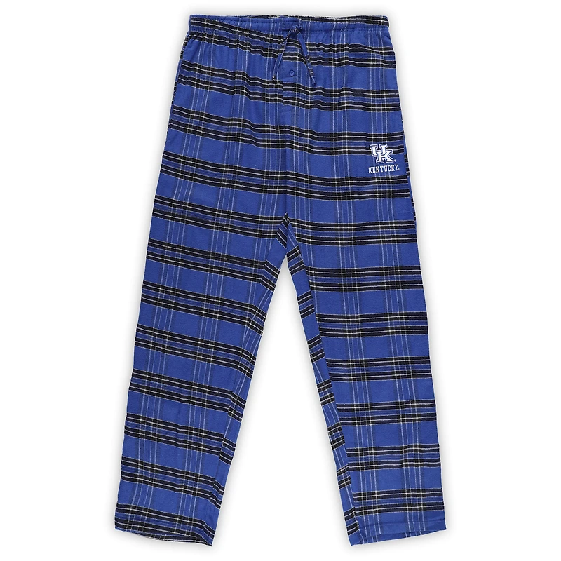 Men's Profile Royal Kentucky Wildcats Big & Tall 2-Pack T-Shirt Flannel Pants Set