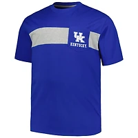 Men's Profile Royal Kentucky Wildcats Big & Tall Color Stripe T-Shirt