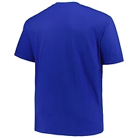 Men's Profile Royal Kentucky Wildcats Big & Tall Color Stripe T-Shirt