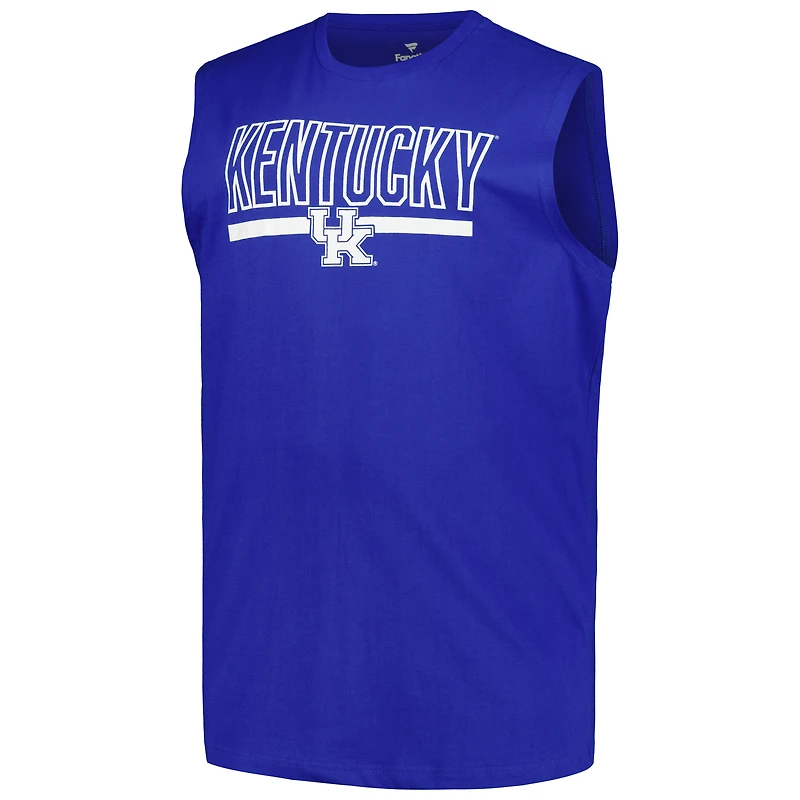 Débardeur Profile Royal Kentucky Wildcats pour hommes, grandes et