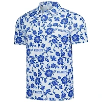 Men's Reyn Spooner  White Kentucky Wildcats Pua Performance Polo