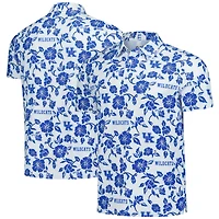 Men's Reyn Spooner  White Kentucky Wildcats Pua Performance Polo