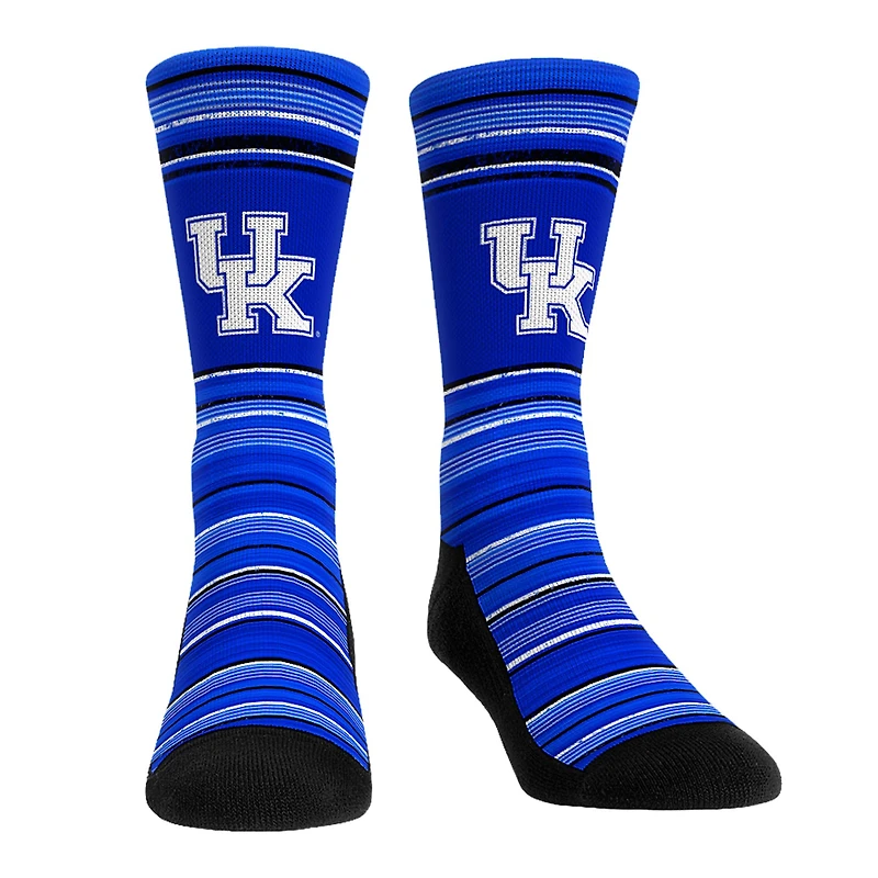 Pack combiné de chaussettes et caleçons boxeurs Rock Em Socks Kentucky Wildcats Primary Crew pour hommes