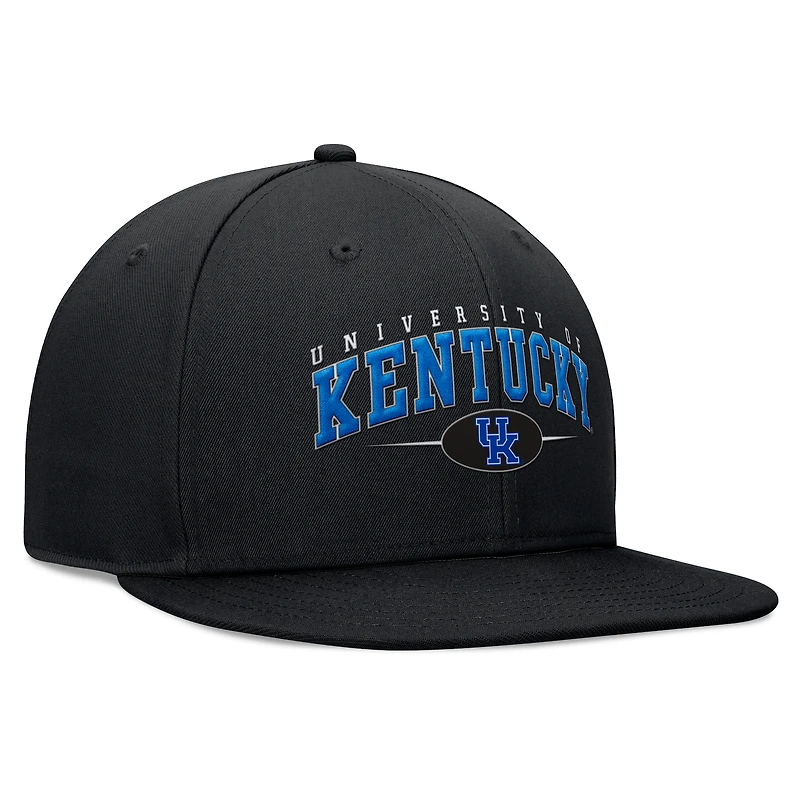 Casquette Snapback Top of the World pour hommes, noire, Kentucky Wildcats Bullpen