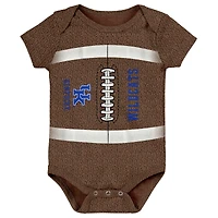 Newborn & Infant Brown Kentucky Wildcats Catch Me Football Bodysuit