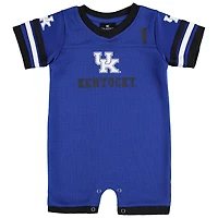 Newborn & Infant Colosseum Royal Kentucky Wildcats Bumpo Football Romper