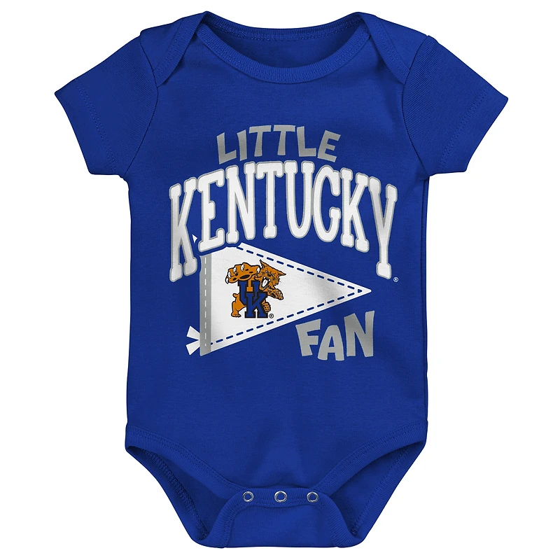 Newborn Outerstuff Royal Kentucky Wildcats Little Banner Bodysuit