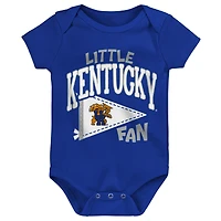 Newborn Outerstuff Royal Kentucky Wildcats Little Banner Bodysuit