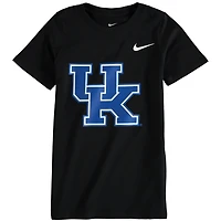 T-shirt Nike noir avec logo des Kentucky Wildcats pour enfants d'âge préscolaire