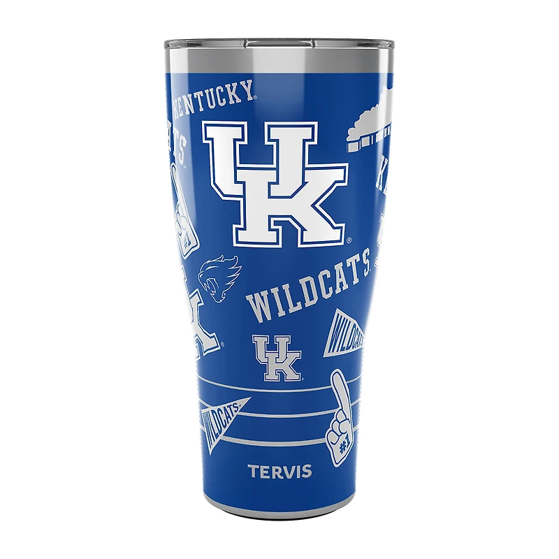 Gobelet à couvercle coulissant Tervis Kentucky Wildcats de 30 oz
