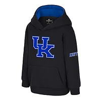Toddler Colosseum  Black Kentucky Wildcats Big Logo Volume Fleece Pullover Hoodie