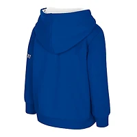 Sweat à capuche en polaire volumineux avec grand logo Colosseum Royal Kentucky Wildcats pour tout-petit