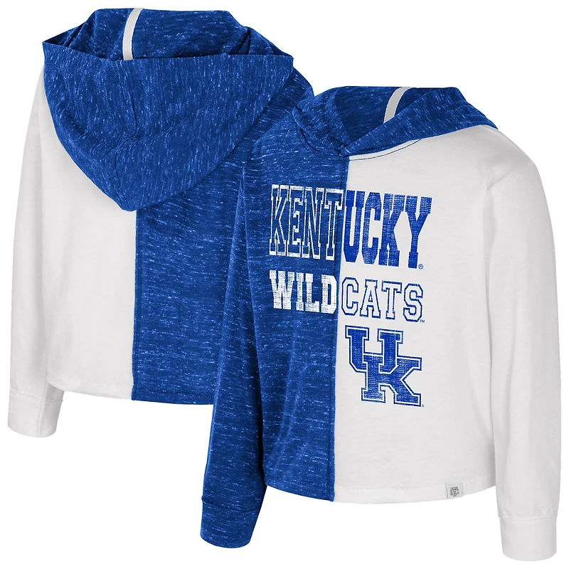 Toddler Colosseum  Royal Kentucky Wildcats Gals Knit Hoodie