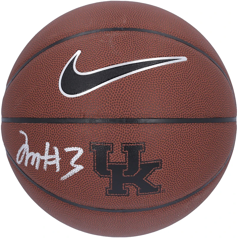Tyrese Maxey Kentucky Wildcats Autographed Nike Team Logo Replica Basketball