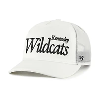 Unisex '47  Cream Kentucky Wildcats Foundation Script Adjustable Trucker Hat