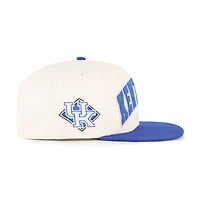 Casquette unisexe ajustable « 47 Natural Kentucky Wildcats Crossover Off Hand »