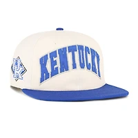 Unisex '47  Natural Kentucky Wildcats Crossover Off Hand Captain Adjustable Hat