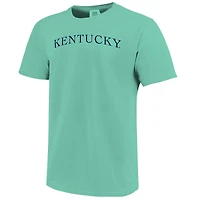 Unisex  Mint Kentucky Wildcats Comfort Colors Fashion Color Arch T-Shirt