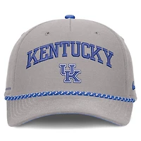 Unisex Nike Gray Kentucky Wildcats Primetime Rise Rope Adjustable Hat
