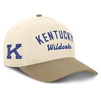 Unisex Nike  Natural/Beige Kentucky Wildcats Legacy Rise Adjustable Hat
