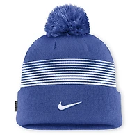 Unisex Nike Royal Kentucky Wildcats 2026 On-Field Cuffed Knit Hat with Pom