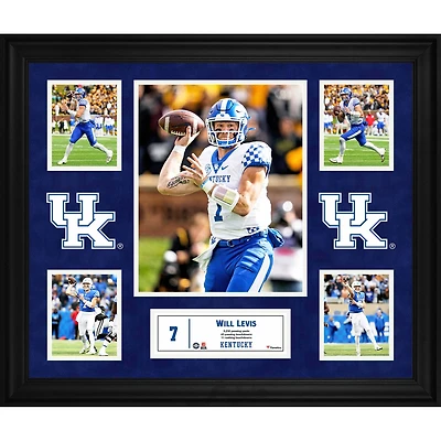 Will Levis Kentucky Wildcats Framed 5-Photo Collage