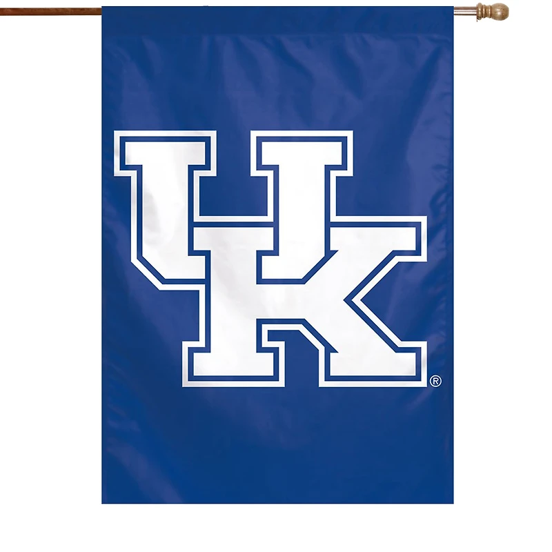 Bannière verticale simple face WinCraft Kentucky Wildcats, grand logo 28" x 40".