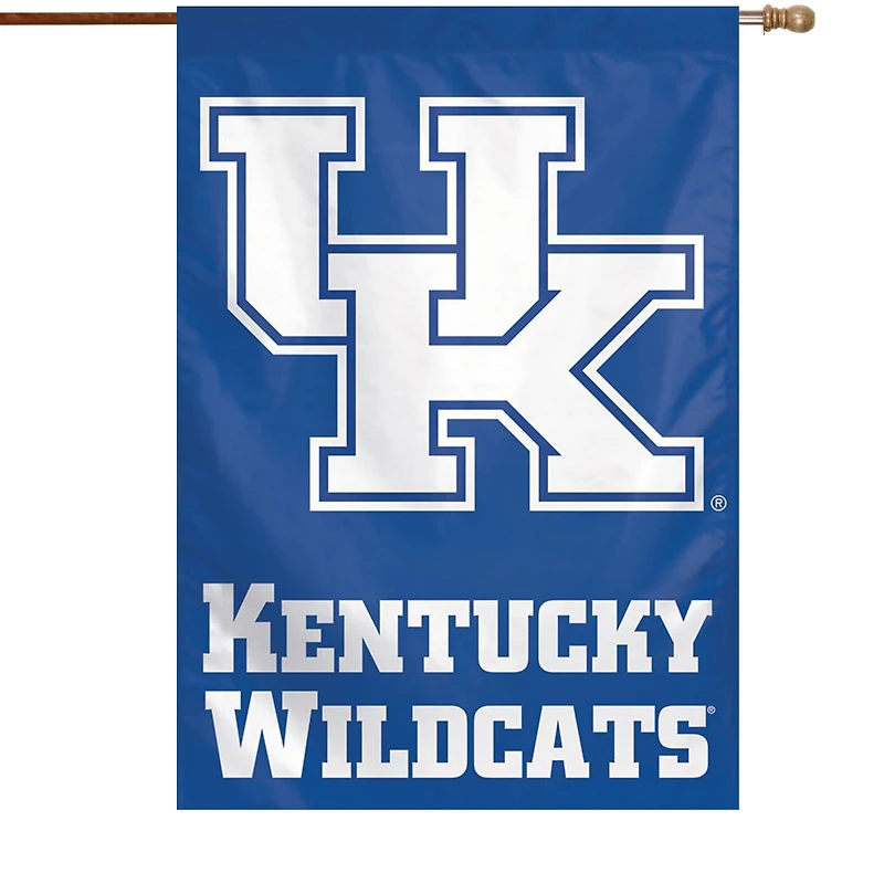 Bannière verticale simple face WinCraft Kentucky Wildcats 28" x 40" avec nom complet