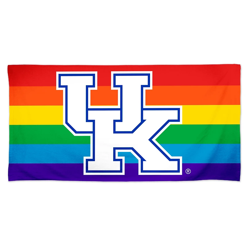 Serviette de plage WinCraft Kentucky Wildcats 30'' x 60'' Pride Spectra