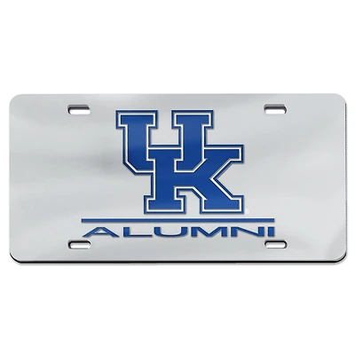 Plaque d'immatriculation découpée au laser WinCraft Kentucky Wildcats Alumni