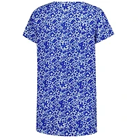 Women's Smith & Quinn Blue Kentucky Wildcats Blake Floral V-Neck Top