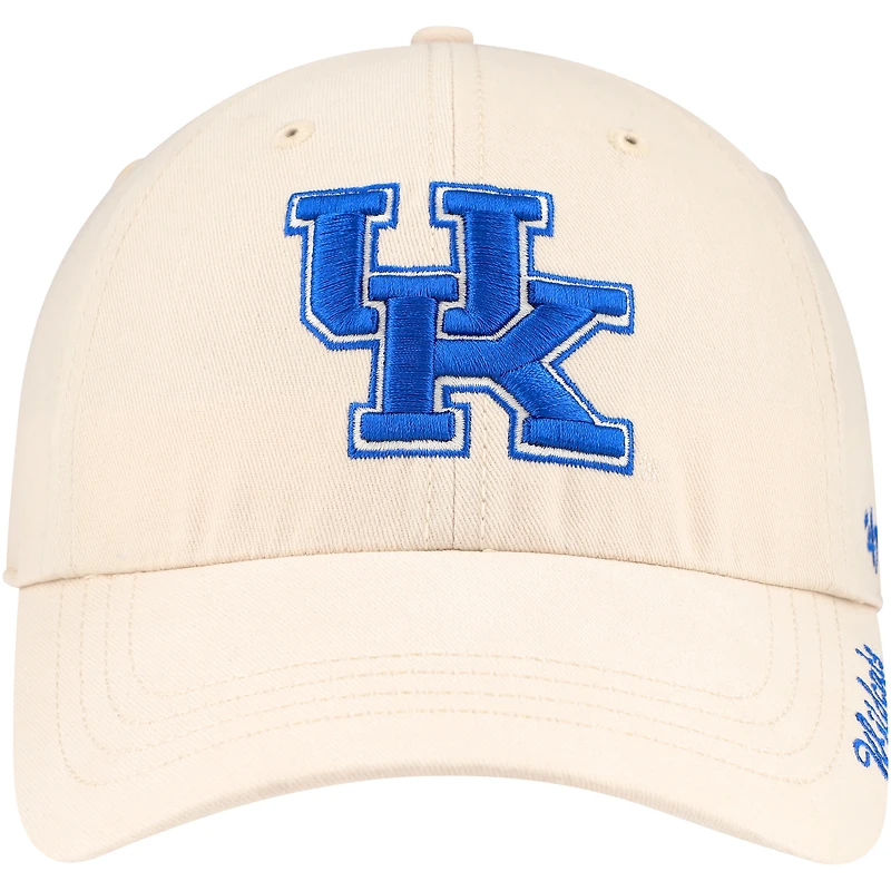 Casquette ajustable Miata Clean Up '47 Natural Kentucky Wildcats pour femmes