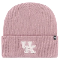 Bonnet en tricot à revers Haymaker rose Kentucky Wildcats '47 pour femme