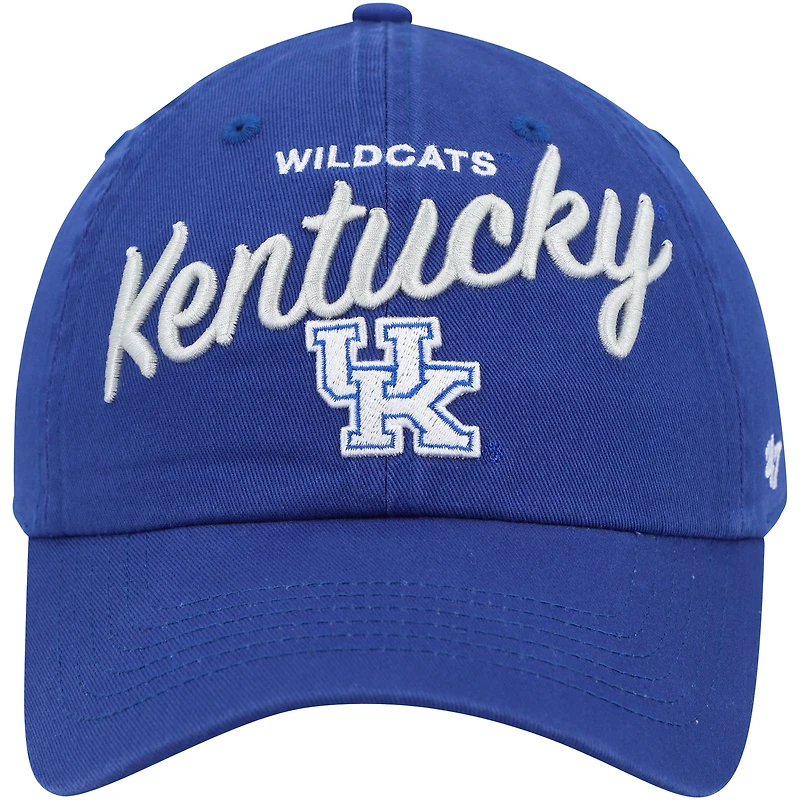 Women's '47 Royal Kentucky Wildcats Phoebe Clean Up Adjustable Hat