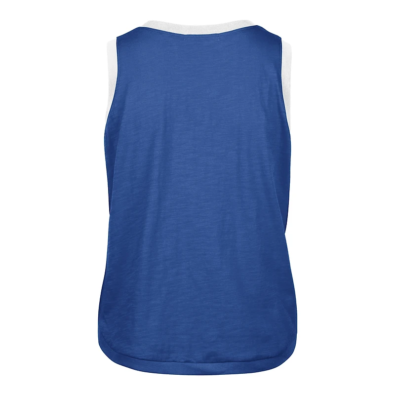 Women's '47 Royal Kentucky Wildcats Premier Ringer Tank Top
