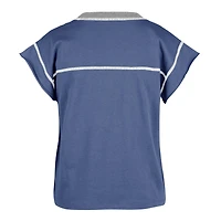 T-shirt pour femme '47 Royal Kentucky Wildcats Sound Up Maya Cutoff