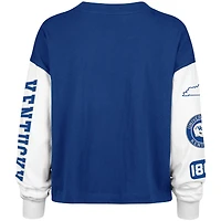 Women's '47 Royal Kentucky Wildcats Sydney Long Sleeve T-Shirt