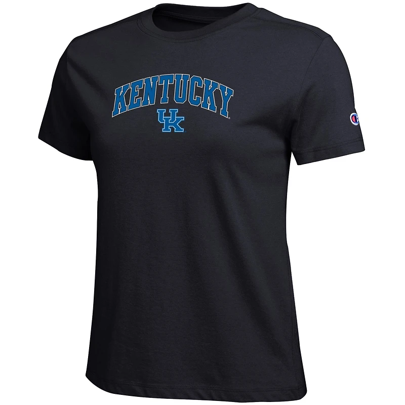 T-shirt à logo arqué pour championne féminine des Royal Kentucky Wildcats