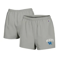 Short taille haute pour femme Champion Kentucky Wildcats Football Fan gris