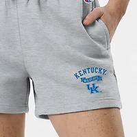 Women's Champion  Gray Kentucky Wildcats Powerblend Elastic Waist Shorts